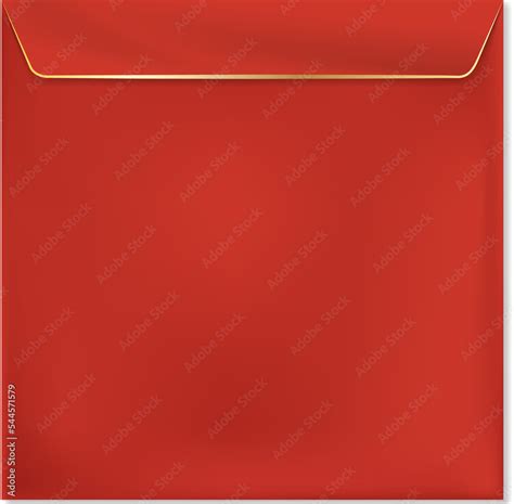 Red Manila Envelope Stock Illustration Adobe Stock
