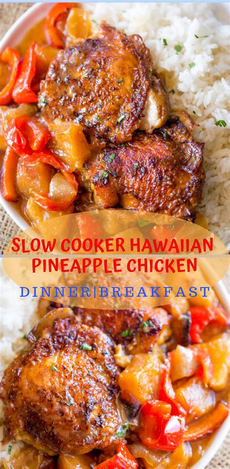 Healthy Recipesnew Slow Cooker Hawaiian Pineapple Chicken