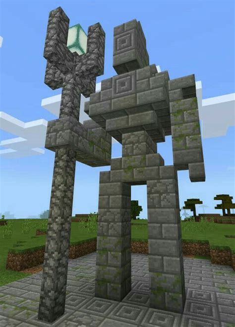 Estatua Minecraft Minecraft Statues Minecraft Architecture Minecraft