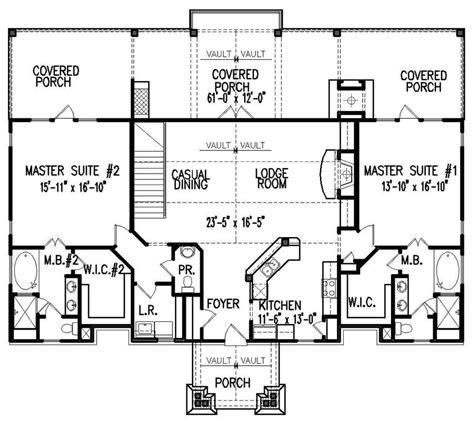 Lake Front Plan 1808 Square Feet 2 Bedrooms 25 Bathrooms 699 00115