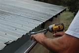 Attaching Gutters To Metal Roof