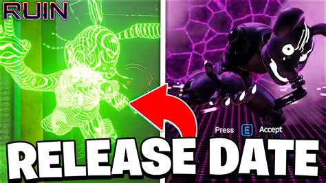 Fnaf Ruin New Dlc Update Release Date And Easter Eggs Found Youtube