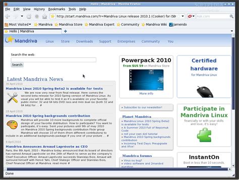 Mandriva Linux 2010 Spring Beta 2 Has Arrived