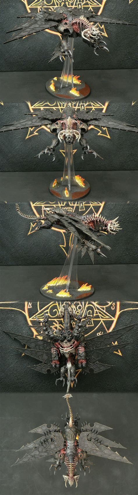 Heldrake Of Khorne Warhammer K Art Fantasy Miniatures Paint Schemes