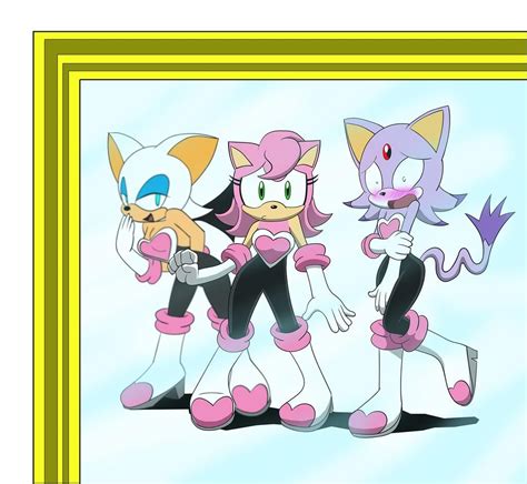 Sonic And Amy Sonic Boom Sonic Fan Characters Girls Characters