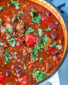 easy homemade beef chili recipe healthy fitness meals
