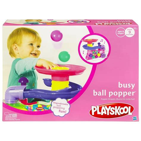 Hasbro Playskool Busy Ball Popper Pink For Moms