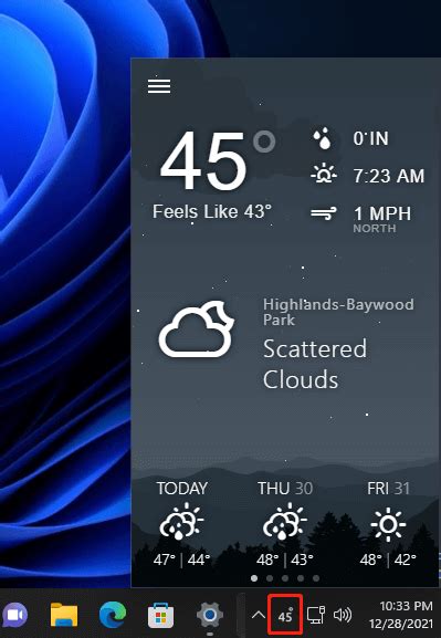 How To View Weather Info Windows 11 Taskbar Lets Figure It Out
