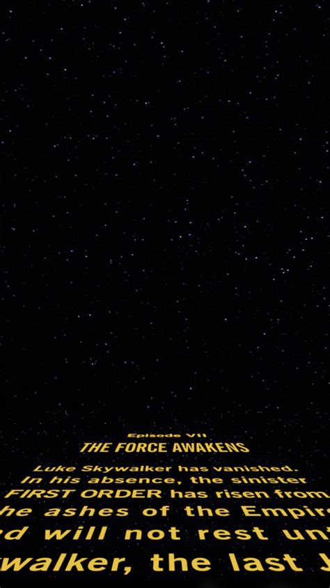 Star Wars The Force Awakens Lockscreen Series Y Peliculas Peliculas