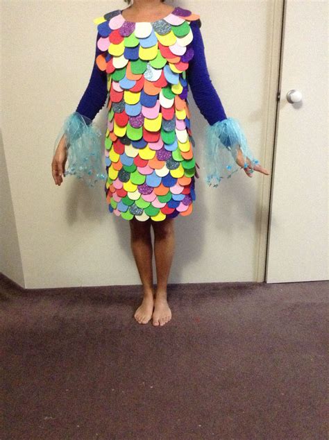 Rainbow Fish Costume Pull Of Scales To Give To Students Throughout
