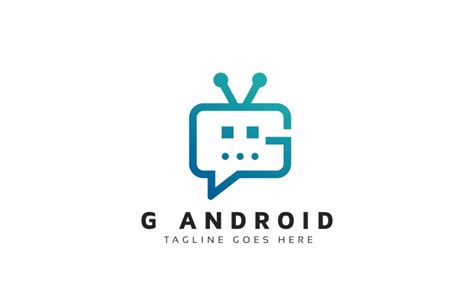G Android Robot Logo Template 187289 Templatemonster
