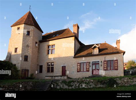 Old Typical Burgundy House In France Stock Photo Alamy