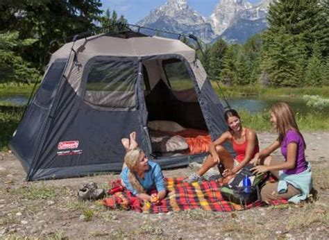 Coleman 6 Person Instant Cabin Tent Camp Stuffs