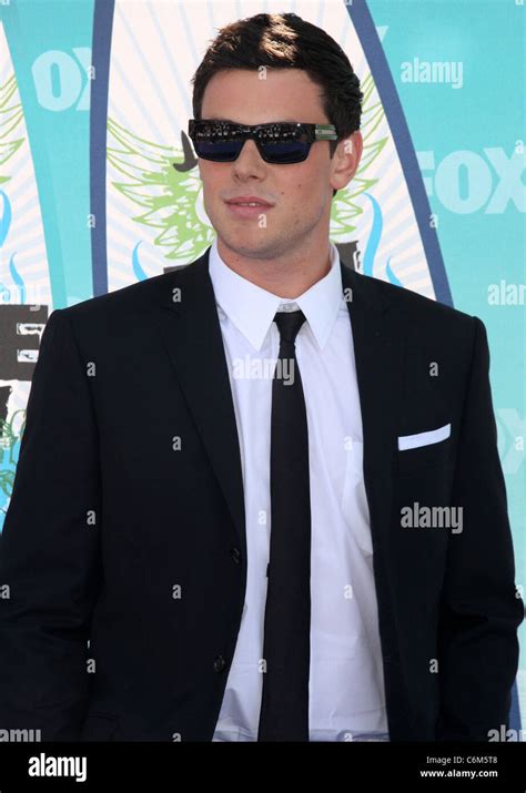 Cory Monteith The 12th Annual Teen Choice Awards 2010 Held At The