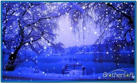 Animated Falling Snow Screensaver Download Free