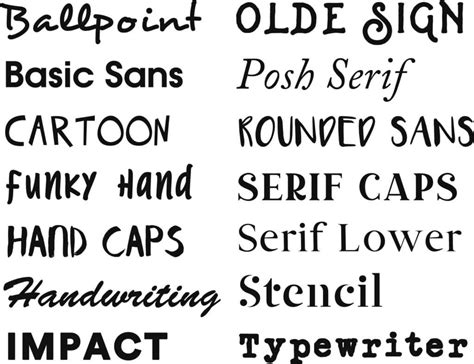Best Free Fonts For Sign Making Tastetros