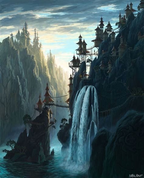 The Art Of Animation Olga Antonenko Fantasy Art Landscapes Fantasy