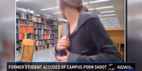 Former Oregon State Student Allegedly Filmed Porn In Campus Library