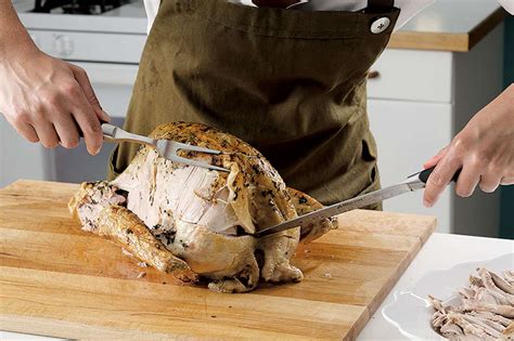 how to carve a turkey eatingwell