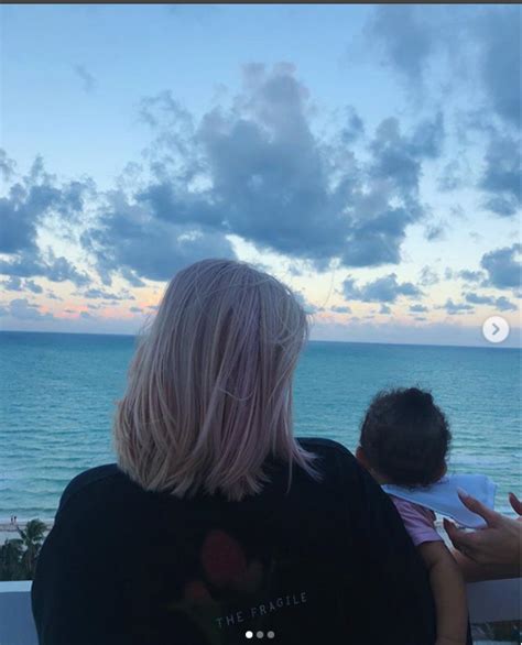 kylie jenner flaunts her bikini body as she enjoys miami beach vacation with her daughter stormi