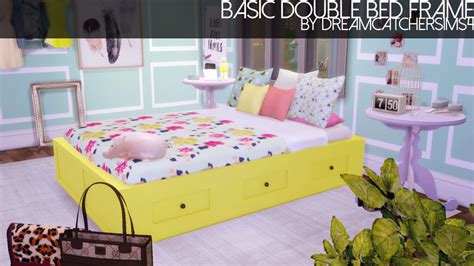 Luckybee Sims4 Sims 4 Beds Sims 4 Bedroom Sims 4