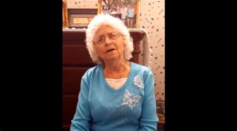78 Year Old Gran Sings “will The Circle Be Unbroken” And “south Of The