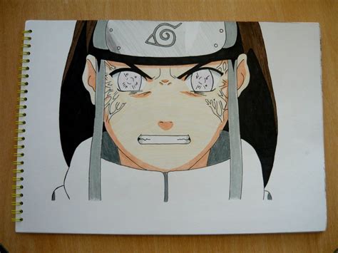 Neji Hyuga By Hlqb Naruto Drawings Anime Drawings Sketches Anime