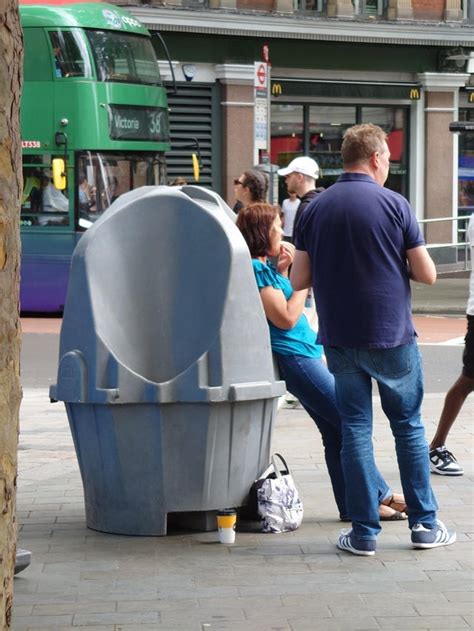Nice Day In London Sitting On A Public Urinal Rfacepalm