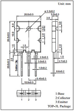 2SD1975 Datasheet PDF Panasonic Silicon NPN Triple Diffusion Planar