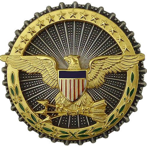 Army Secretary Of Defense Identification Badge Usamm