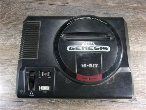 1989 First Generation Sega Genesis 16 Bit Game Console Only Icommerce