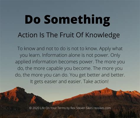 You Dont Need To Know How To Begin Getting What You Want — Rex Sikes