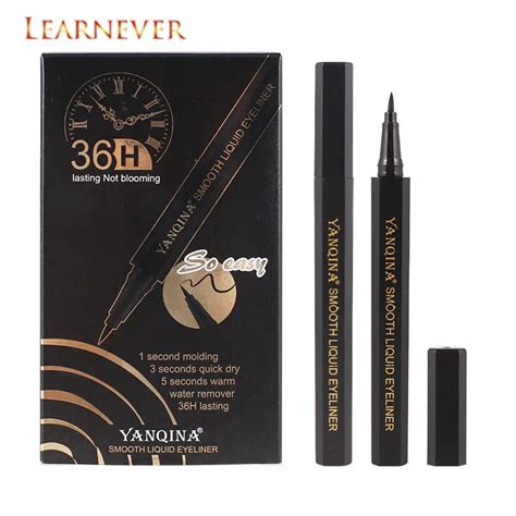 Learnever Brand New Cosmetic Black Liquid Eyeliner Pencil Makeup Tools