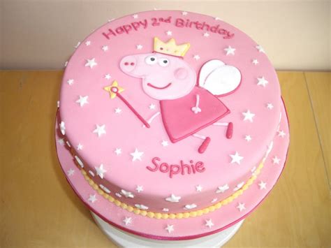 Princess Peppa Pig Cake Peppa Pig Birthday Cake Pig Birthday Cakes