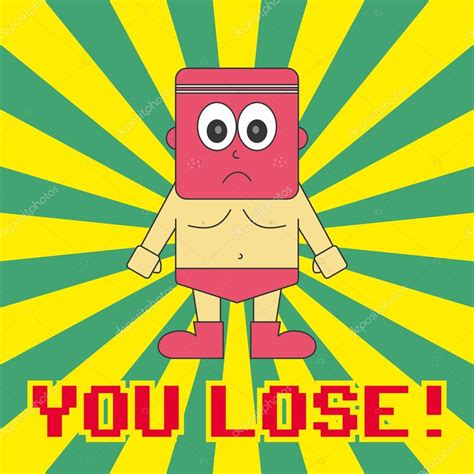 You Lose Stock Vector Image By ©vectorfirst 45208547