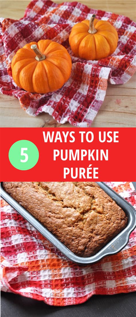 5 Ways to Use Up Your Leftover Pumpkin Purée Recipes Holiday cooking