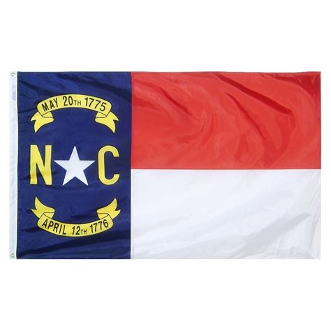 North Carolina Flag 3 X 5 Ft For Outdoor Use