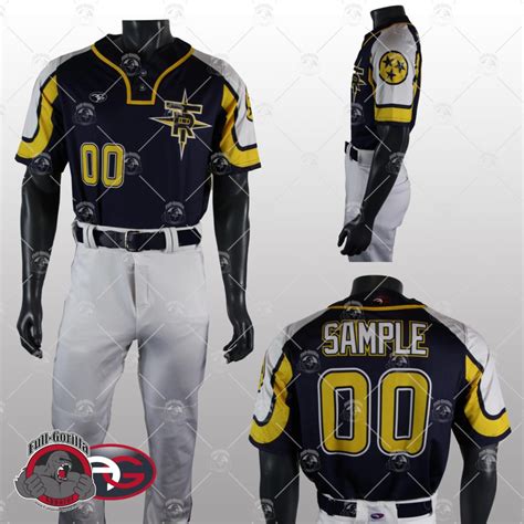 Baseball Uniforms Custom Baseball Jersey And More By Full Gorilla Apparel