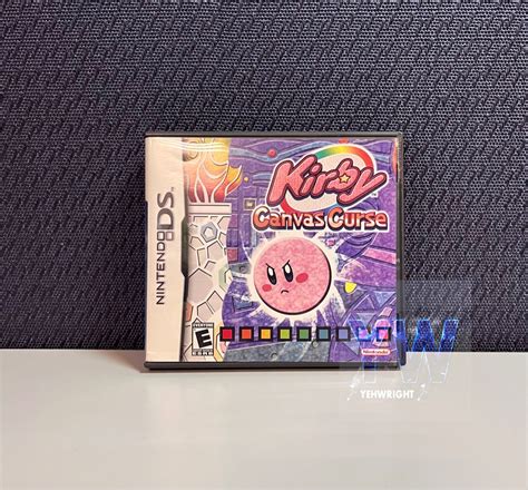 Nds Nintendo Ds Kirby Canvas Curse Us Version 美版 電子遊戲 電子遊戲