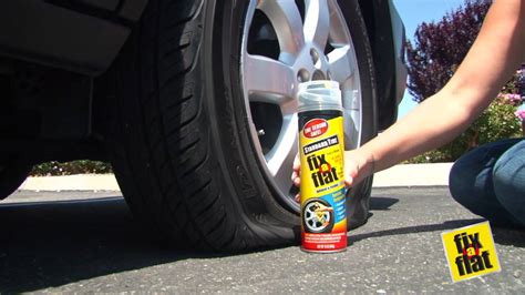 Now that you know how to fix a flat tire, you can probably do it on your own. Fix-a-Flat Video - Pep Boys - YouTube
