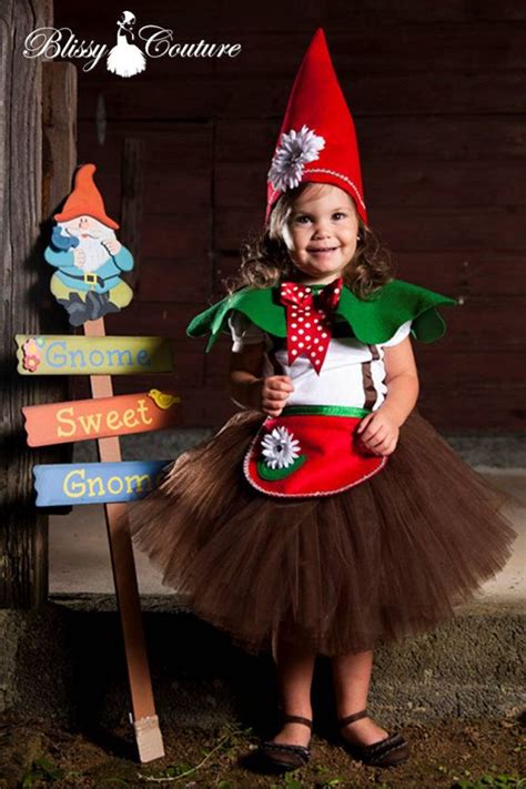 Gnome Sweet Garden Gnome Tutu Costume Trajes Tutu Disfraz De