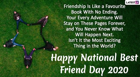 National Best Friend Day 2020 Wishes And Hd Images Whatsapp Stickers  Greetings Bestfriends