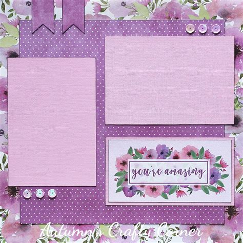 you re amazing premade scrapbook page 12x12 layout wedding scrapbook handmade scrapbook