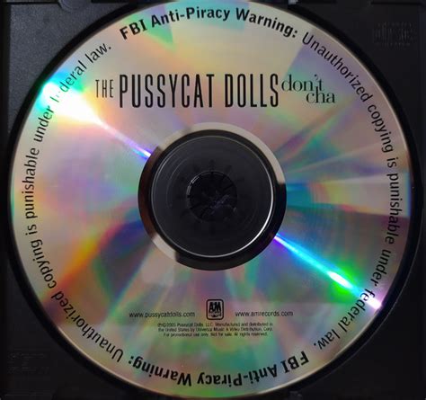 Dont Cha By The Pussycat Dolls Featuring Busta Rhymes 2005 Cd Aandm Records Cdandlp Ref