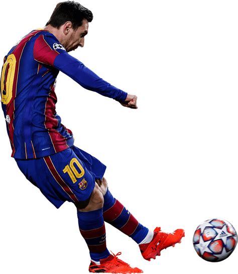 Lionel Messi Football Render 71803 Footyrenders Images And Photos Finder
