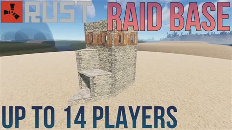 Rust Raid Base Design Build Guide Youtube