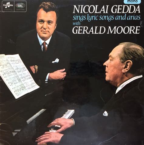 Nicolai Gedda Gerald Moore Nicolai Gedda Sings Lyric Songs And Arias 1967 Vinyl Discogs