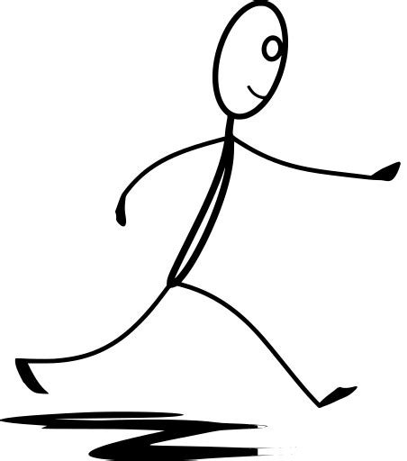 Svg Running Stickman Figure Matchstick Free Svg Image And Icon Svg