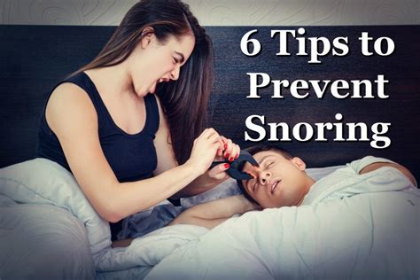 6 tips to prevent snoring snoring sleep clinic sleep health