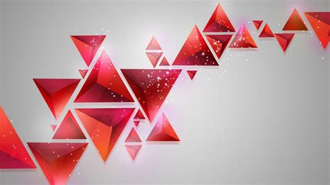 Abstract Triangle Background